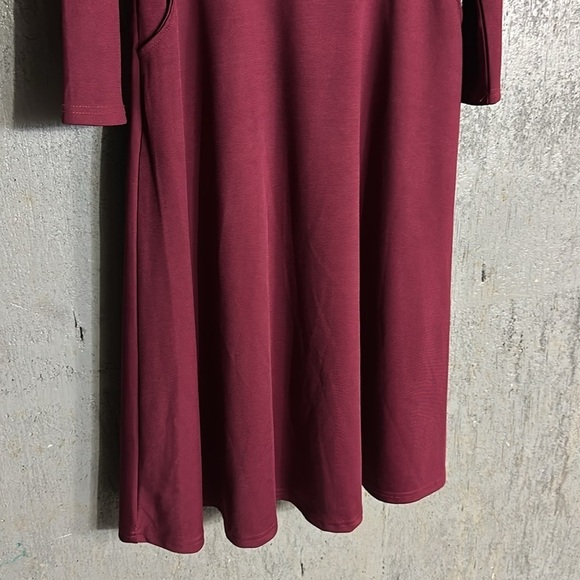 E Show Classic Stretchy Midi Dress, XL Fits L/XL - Picture 10 of 14
